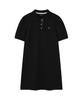 Covernat Woman Puff Collar Dress Black
