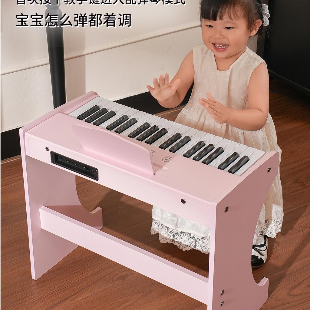 Children's electronic piano instrument newly upgraded touch mini piano beginner enlightenment upright 37-key electronic piano including piano bench