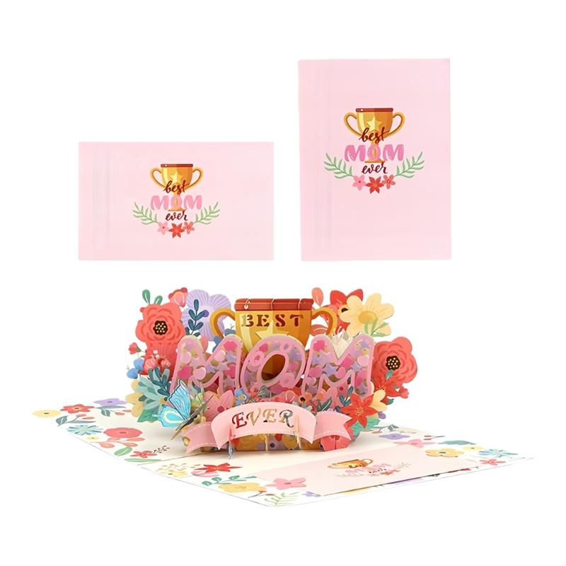 

Mother s Day Greeting Card Handmade Paper Carving Mother s Day Card For Mom Grandma Birthdays Festival Celebration 1