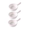 Sauce Dish Ceramic Ketchup Saucer Household Dipping Bowls Condiment Container for BBQ Condiments Sushi Seasoning Ketchup