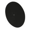 Turntable Slipmat Wool Mat Prevent Vibration Slip Static Record Platter Mat Black Mat for LP Vinyl Record Player