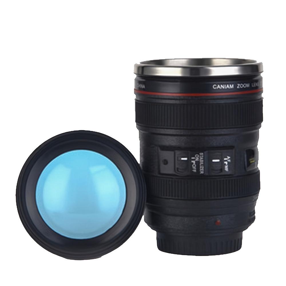1pc Travel Camera Lens Coffee Mug - Perfect Gift for Photographers and Travelers