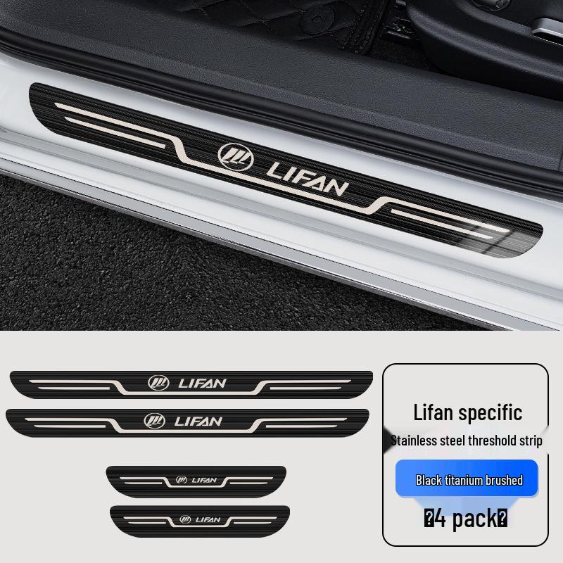 Kompatibel Lifan 720/820/330/820/650/620 Auto Modifikation Willkommen Pedal Schwellerleiste