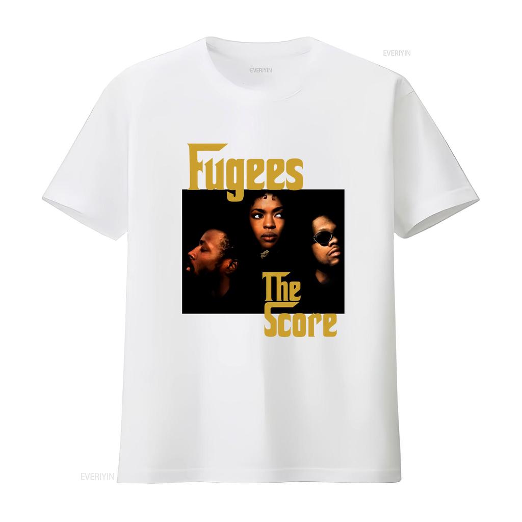 Fugees The Score Lauryn Hill T Shirt for Men and Women Vintage Washed Comfortable Unisex Slightly Stylish Stretched Versatile