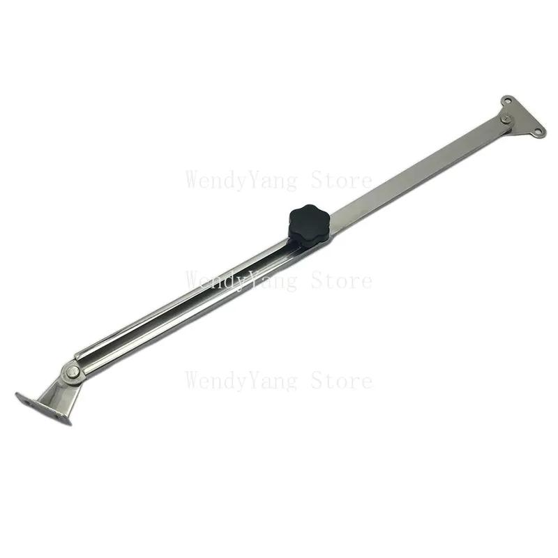 Boat Hatch Lid Stay, Support and Adjuster, 316 SS Stainless Steel, Telescoping Hatch/Window Adjuster and Stay Support