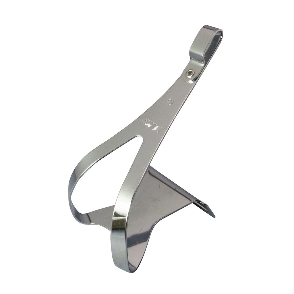 MKS (Mikashima Manufacturing) Bicycle Toe Clip, Steel, Size L, NJS Certified