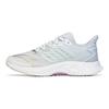 Anta Mach 2.0 Shock Absorbing Non-Slip Wear-Resistant Low-Top Running Shoes Women sneaker White Purple Green 122225583-6