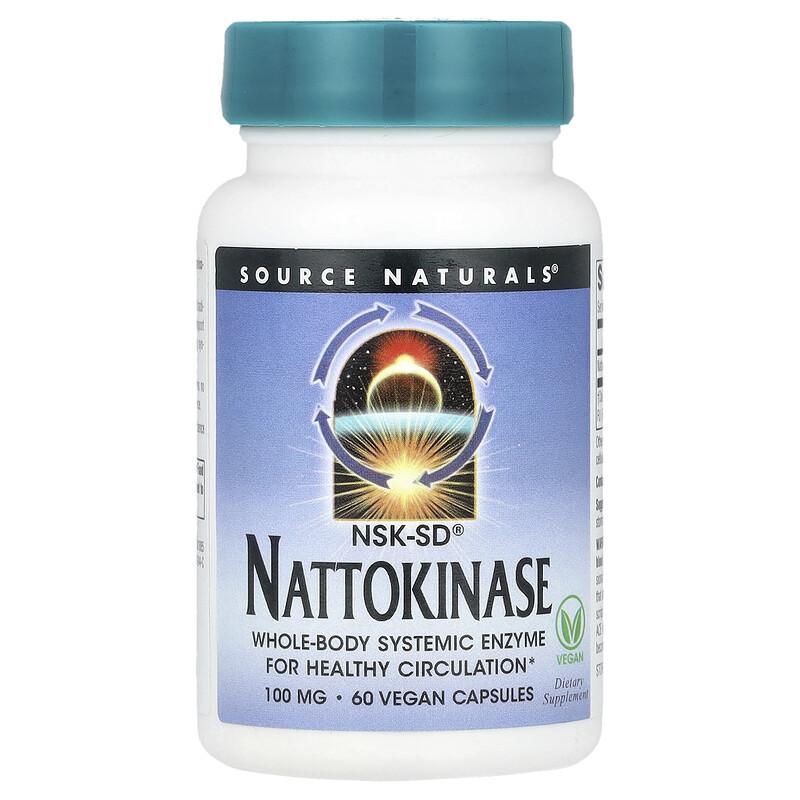 Nattokinase, 100 mg, 60 Vegan Capsules