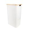 Recycling Basket Bag Foldable Oxford Cloth Large Capacity Bottle Can Recycle Bin for Home Beige