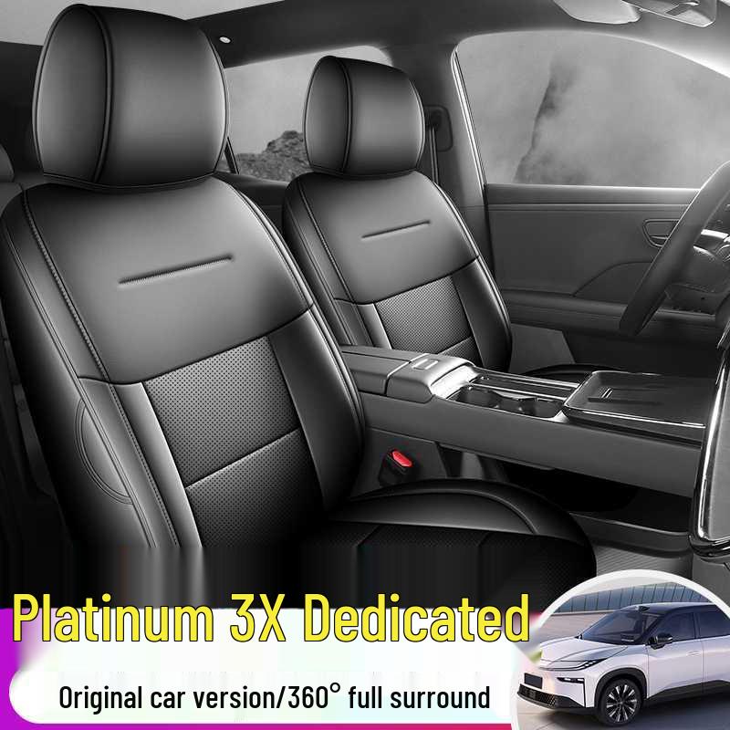 GAC Toyota IZOA 3x Leather Seat Covers: Full Coverage, Four Seasons