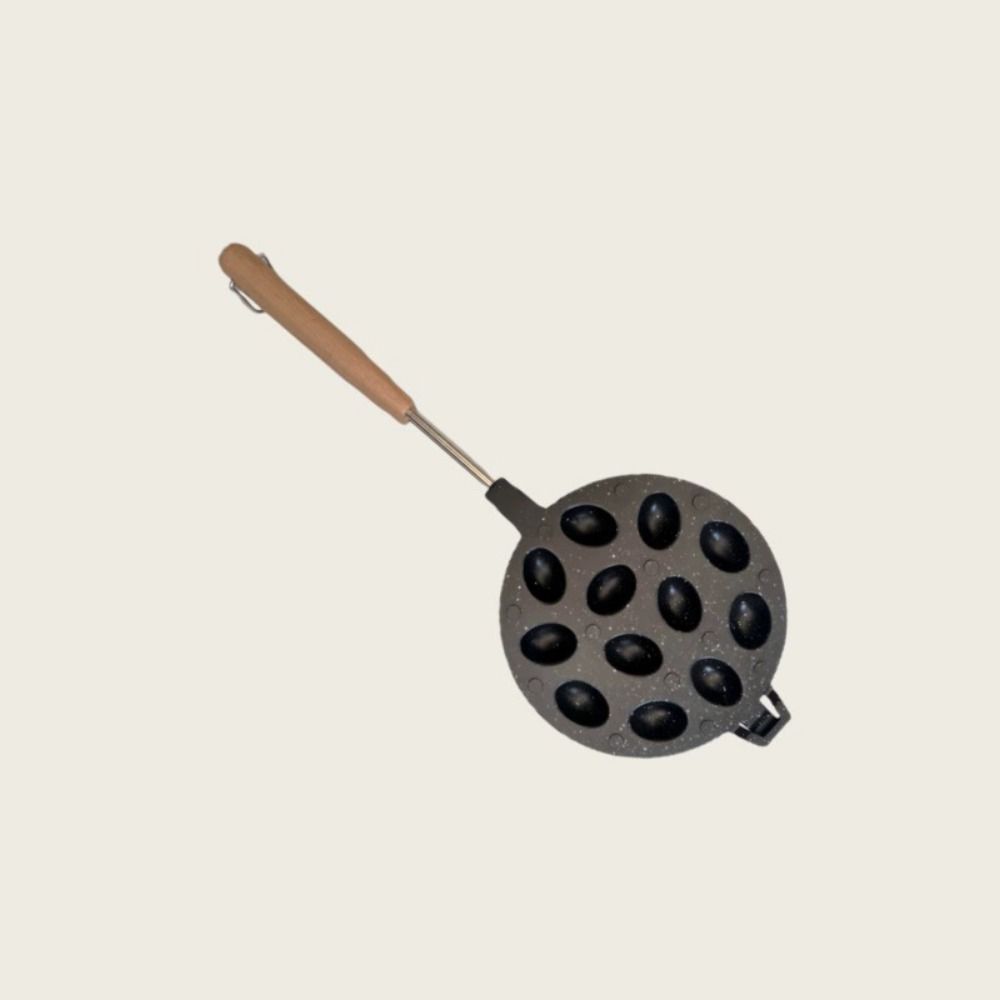 Long Handle Walnut Cookie Mold Double-Sided Mini Muffins Baking Mold Egg Tart Mold  Home Bakery