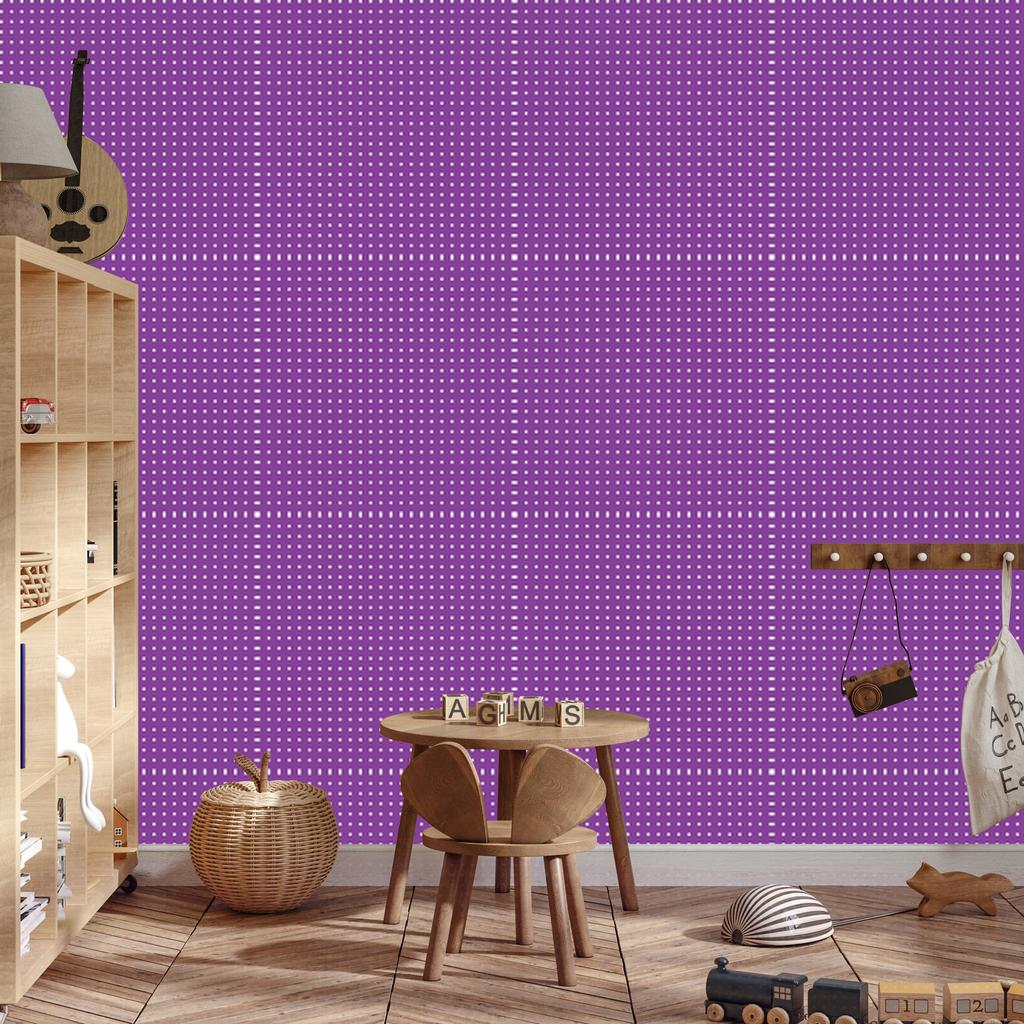 Violet Dots Wallpaper for Living Room and Bedroom 50x1000