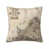 L-Lords Of The R-Rings Middle Earth Pillow Cover Soft Pillow Case Cushion Cover Pillowcases For Office Car Home Decorative