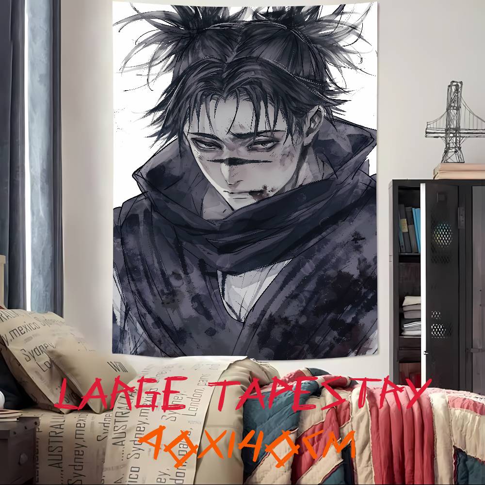 Popular Anime Cool Choso Tapestry Decoration Bedroom Dormitory Background Cloth Holiday Home Party Living Room Club Tapestry