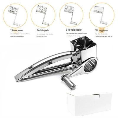 Ruhan Second Generation Stainless Steel Rotary Cheese Grater Set