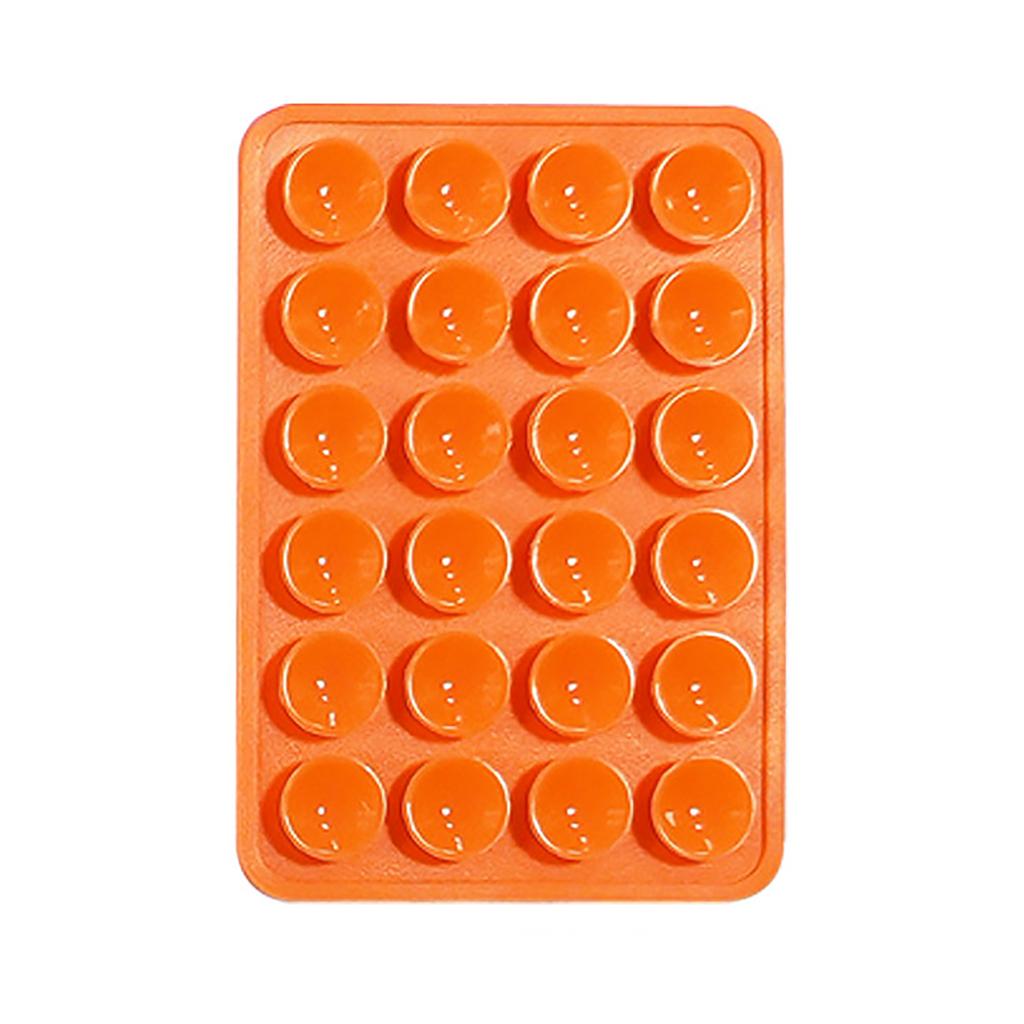 Silicone Suction Cup Phone Holder Multifunctional Suction Cup Wall Stand Square Anti-Slip Single-Sided Case Mount Back Sticker