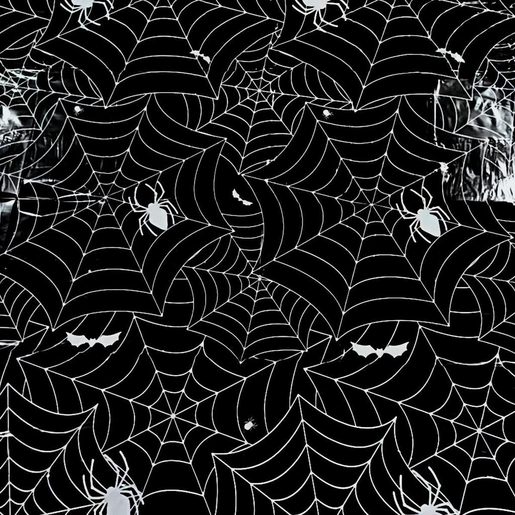 Halloween & Christmas Theme PEVA Tablecloth - Disposable Party Decor