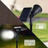 7LED Solar Light Outdoor Lawn Lamp Super Bright Rainproof Ground Lawn Lamp Home Outdoor Landscape Garden Projection Lighting