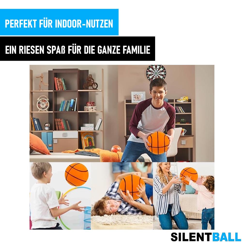 SILENTBALL Silent Basketball Quiet Indoor Training Ball Uncoated