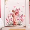 Cartoon Fairy Girl Wall Decal Bedroom Decor Waterproof Home Art Decals
