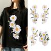 Daisy Clothing Applique Exquisite Clothes Patches Flower Embroidered Patches  Sewing