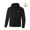 Li-Ning Men's Fleece-Lined Hooded Zip-Up Jacket