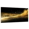 GLASS PROTECTIVE PLATE FOR STOVE 90x52 BLACK