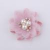 Fresh Handmade Pearl Flower Tulle Fabric Headwear for Kids - Realistic Jewelry Accessories