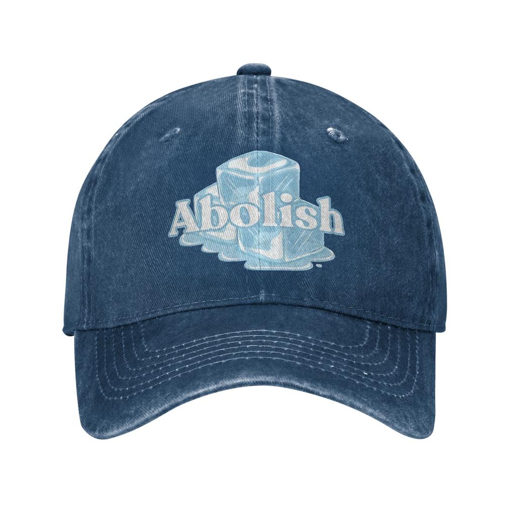 Abolish Ice Cubes Washed Baseball Cap Classic Sun Trucker Hat Summer Female Male Outdoor Sports Snapback Cap
