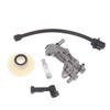 5Pc Oil Pump Filter Pipe Hose Line Oil Nozzle Turbine Kit For 4500 5200 5800 45Cc 52Cc 58Cc Gasoline Chainsaw Spare Parts