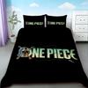 One Piece 3Pcs Duvet Cover Luffy Cartoon Bedding Set Quilt Cover Soft And Comfortable For Bedroom Decor Queen King