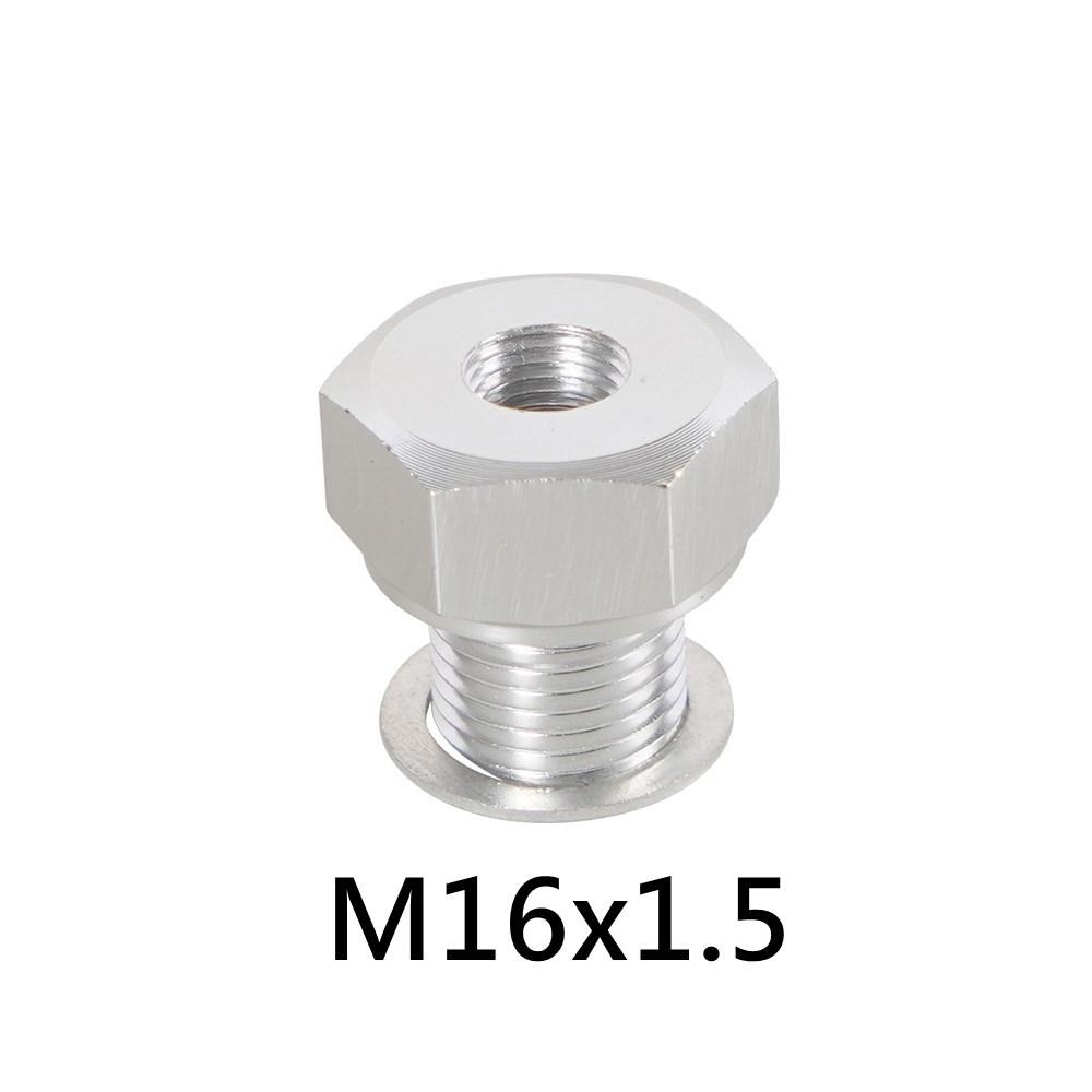 LS Engine Swap Male M12x1.5 M16x1.5 Female 1/8 NPT Aluminum Oil Pressure Sensor Adapter Connector With Gasket For LS1 LSX