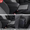 For Seat Ibiza Armrest Box For Seat Ibiza 6j Ibiza 6L Car Armrest Auto Storage Box Retrofit Parts Interior Car Accessories Arm