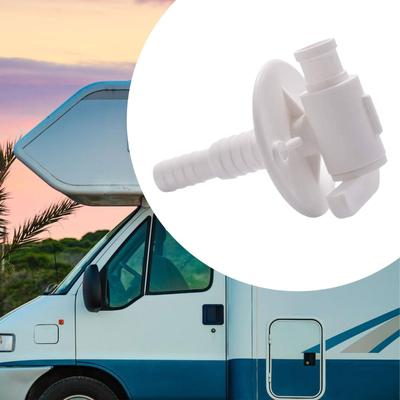 Acessórios para válvula de drenagem resistentes usados com tubos de vinil de 3/4 pol. ou 1/2 pol. Substituição direta para RV