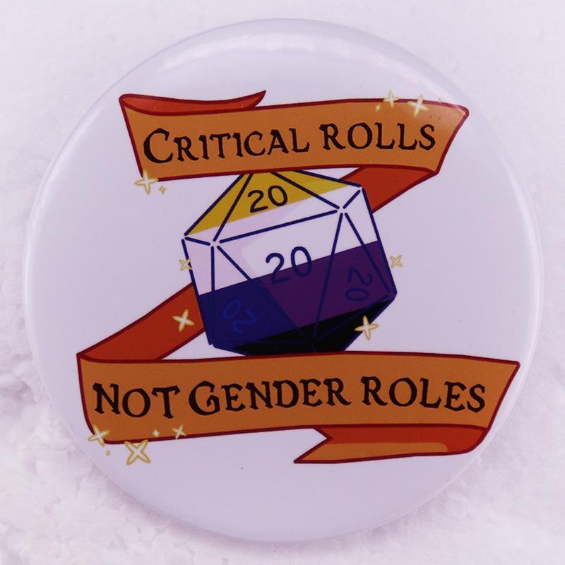 

Значок-булавка Ролевая игра Dungeons & Dragons белый