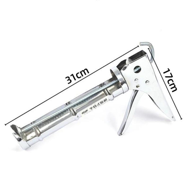 Professioneller Silikondichtstoff-Applikator, Heavy-Duty-Fugenpistole, Tragbares Handwerkzeug für Badezimmer-, Küchenreparaturen, Heimwerker
