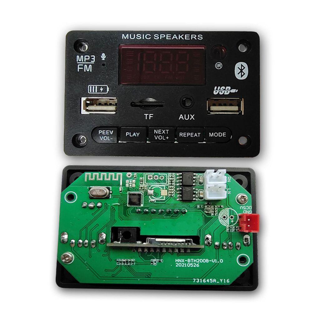Supply Remote Control MP3 Decoding Board Car Player Bluetooth 5.0 Audio Module Amplifier Board