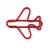 10pcs Index Bookmark Airplane Paper Clip Metal Memo Creative Bookmark Clip Metal Paper Clips  School