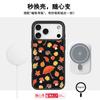 Applicable to Apple 17Pro mobile phone case, advanced sense 16 replaceable back plate 15promax magnetic mobile phone case, autumn black.