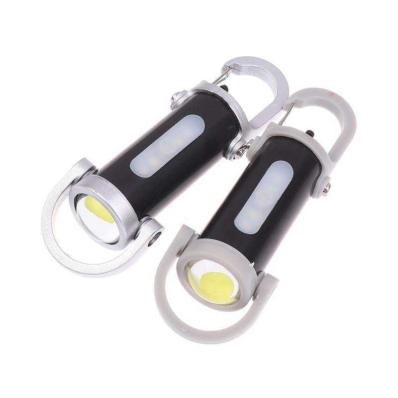 Rechargeable Led Keychain Light Mini Flashlight, Waterproof Work Light For Outdoor Camping Fishing Emergency Usb Charging