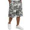 Men's Casual Camouflage Drawstring Shorts Relaxed Fit Lightweight Breathable Outdoor Sportswear Bottoms with Pockets