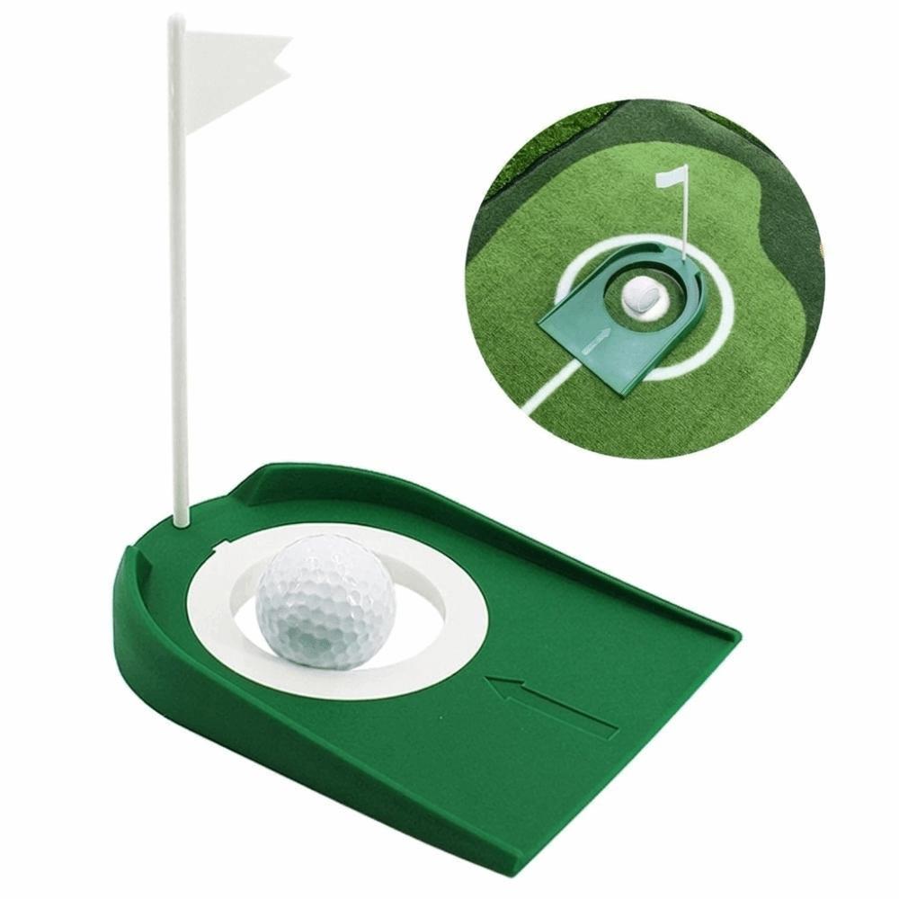 Easy Setup Golf Putting Cup Plastic Golf Training Aid Durable Putting Practice Cup  Golf Training