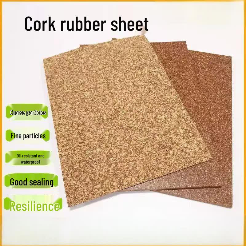 Qizhao Cork Rubber Sheet 2mm Thick, 1m x 1m