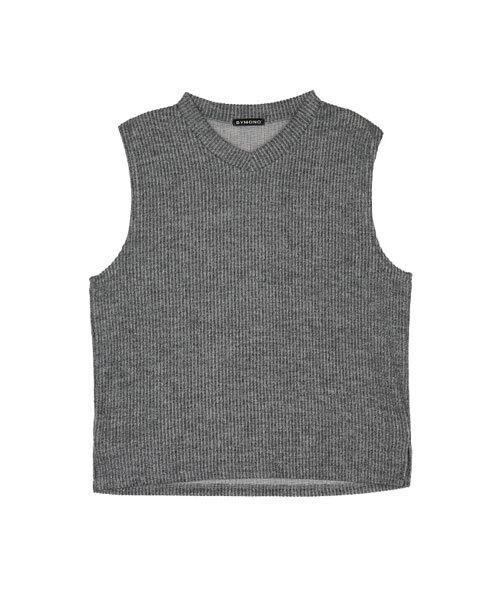 BYMONO [Big Sizes Xl-6Xl] Mono All Day Knit Vest