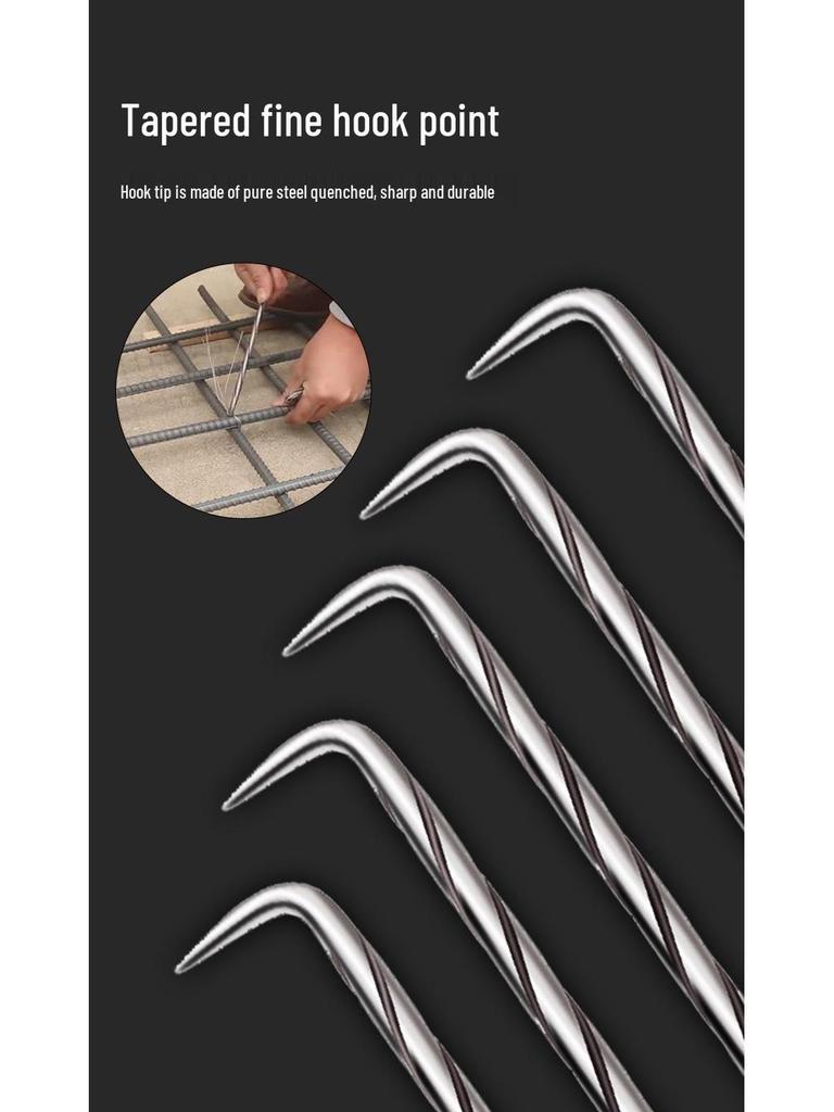 Stainless Steel Rebar Hook Tie Wire Tool for Workers