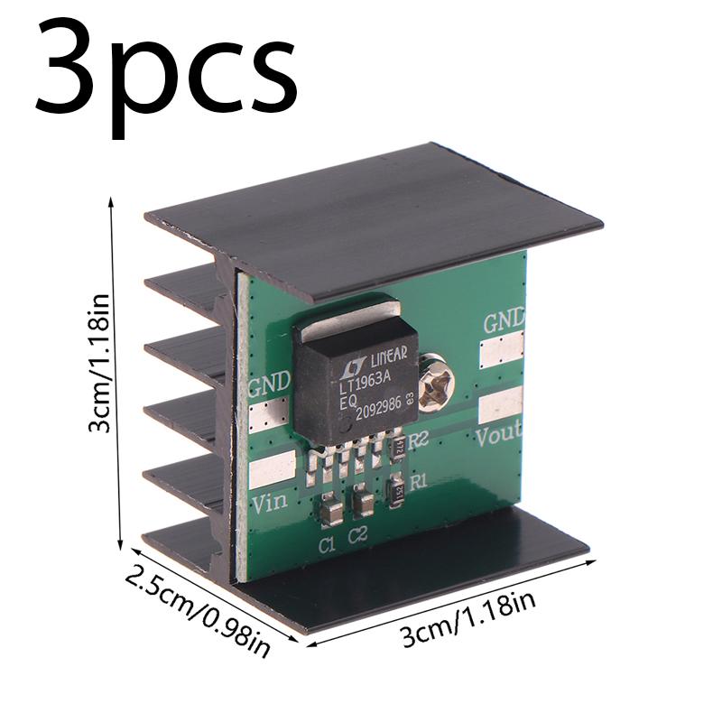 LT1963 Ultra Low Noise LDO Regulator Module, 5V Linear Voltage Regulator Board 1.5A Output