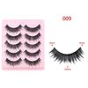 5 Pairs Of Stage Performance Eyelashes Natural Thick Artificial Cross Fairy Hair Eyelashes