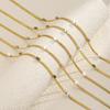 Titanium Steel Necklace High Version Retro Diamond-encrusted Snake Bone Chain Women's Fashion Light Luxury High Sense Non-fading Collarbone Chain
