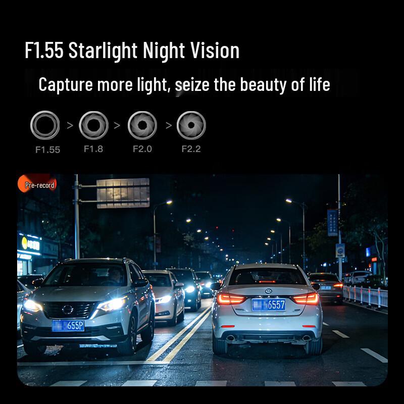HIKVISION K5 2K Dual Dash Cam (CN version)