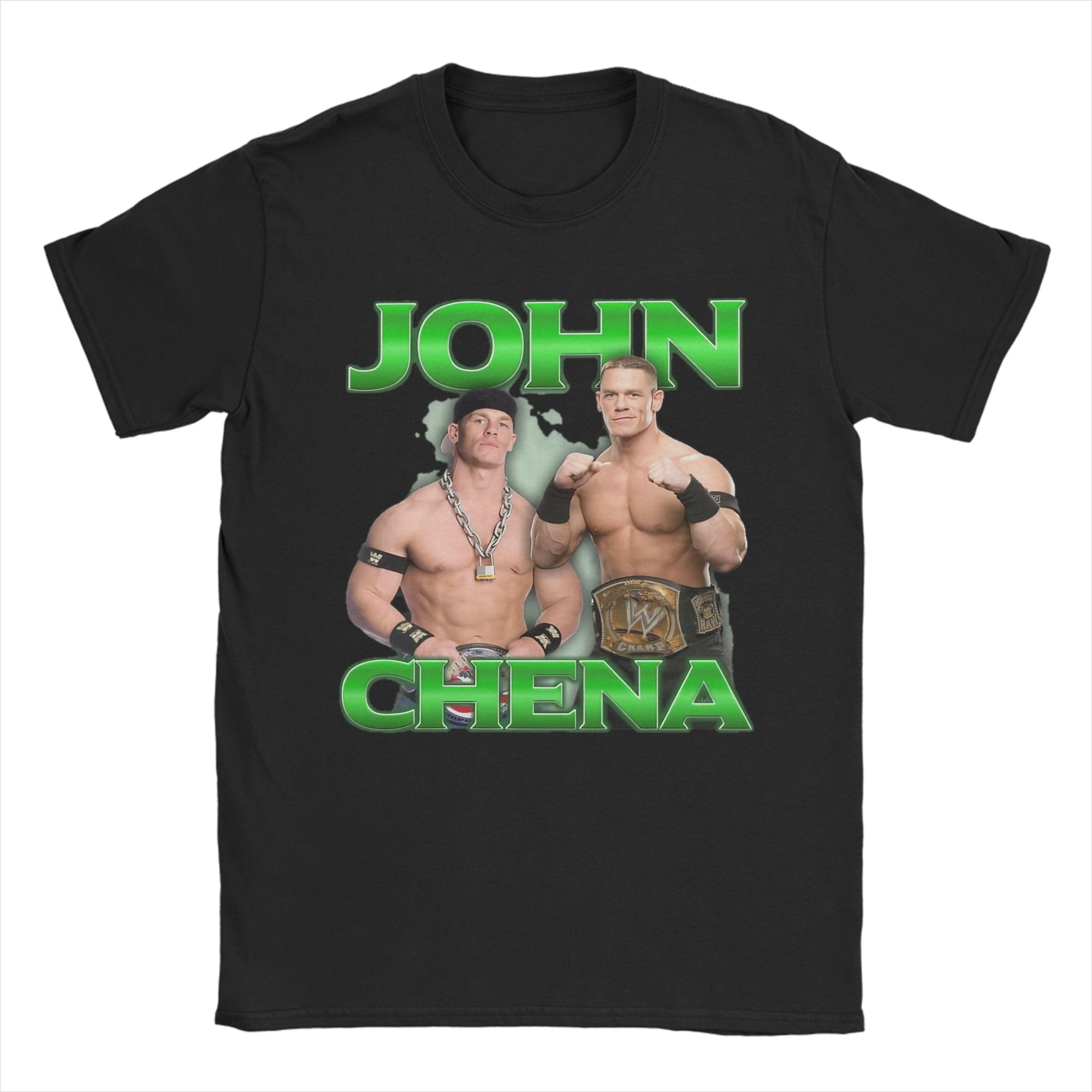 

All Seasons Johns Cenas wrestler wrestling T Shirt for Men Women Pure Cotton T-shirts Short Sleeve Clothing 4XL